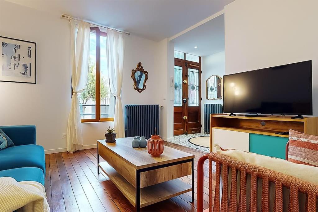 Maison De Ville Proche Gare-Terrasse-Wifi Альфорвилль Экстерьер фото